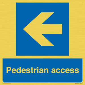 Pedestrian access